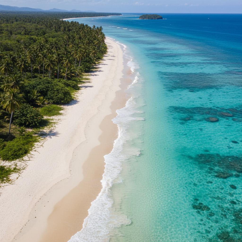 Mongpong Island from above
