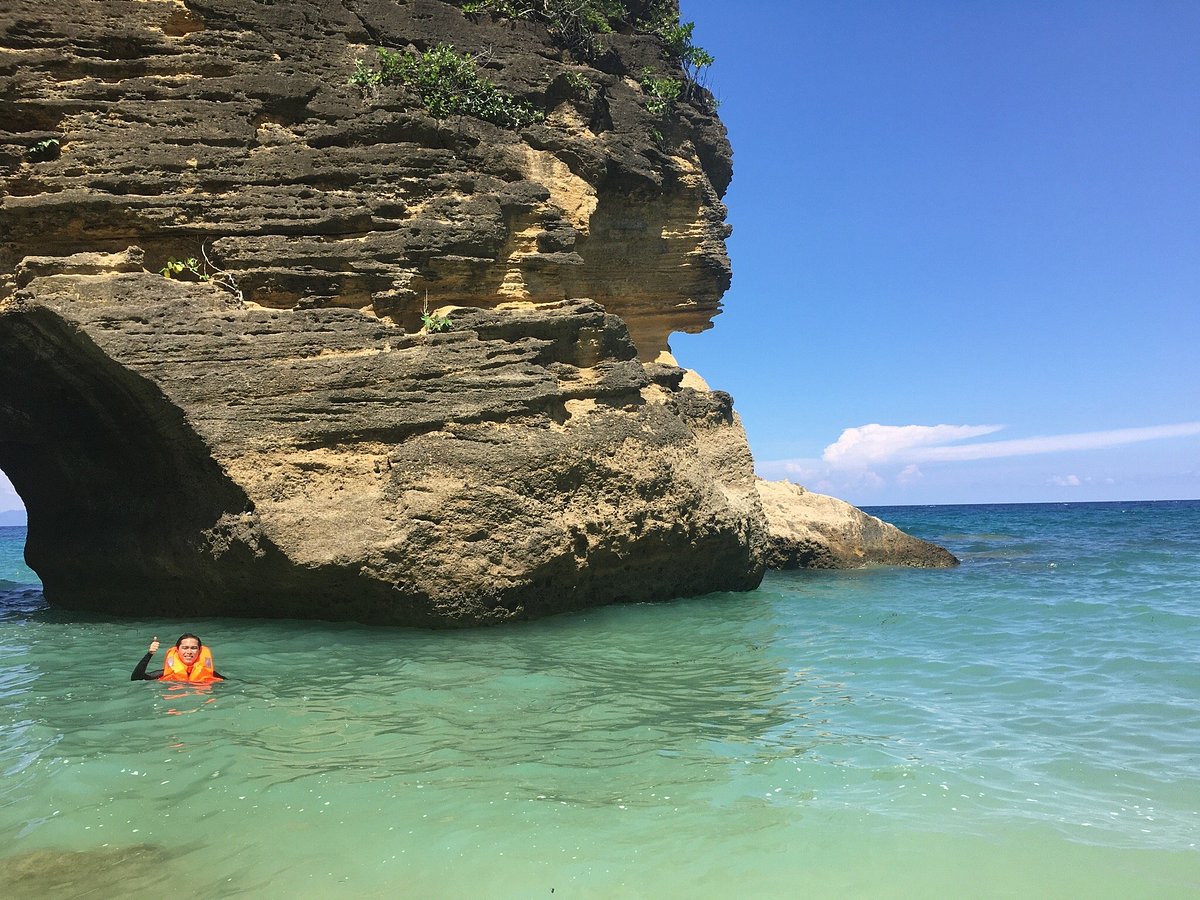 Swimming at Ungab Rock